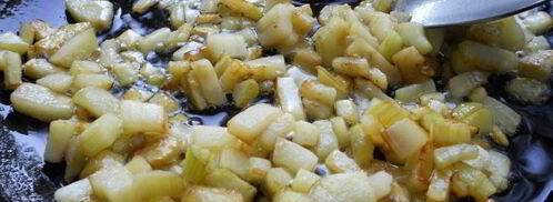 жареные пирожки с картофелем и баклажанами. Шаг 5