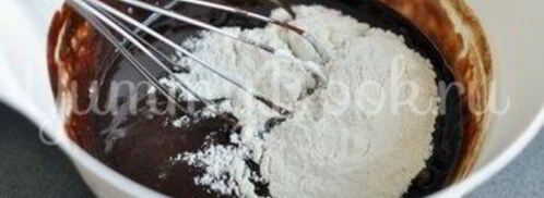 банановый брауни. Шаг 5