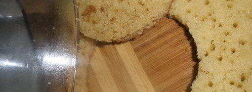 бисквитные пирожные белочка. Шаг 6