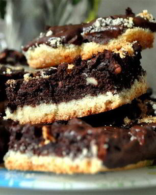 Брауни с орехом