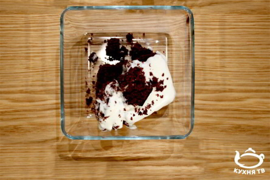 Рецепт брауни шоколадного со взбитыми сливками