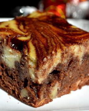 Брауни со вкусом Амаретто и рикотты