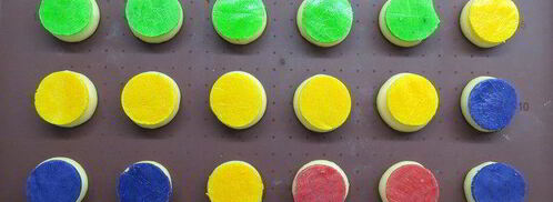 елочка из пирожных шу с пломбирным кремом. Шаг 11