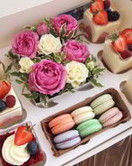 Французское пирожное макарон