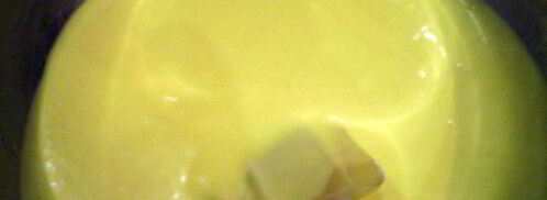 муссовое пирожное с персиком и смородиной. Шаг 8