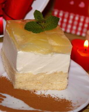 Пирожное Ананасовый десерт