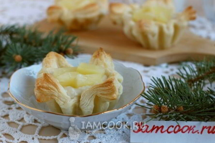 Рецепт пирожного пина колада