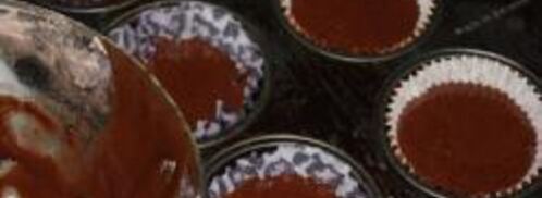 пирожные капкейки совята. Шаг 6