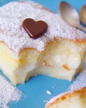 Пирожные с кремом