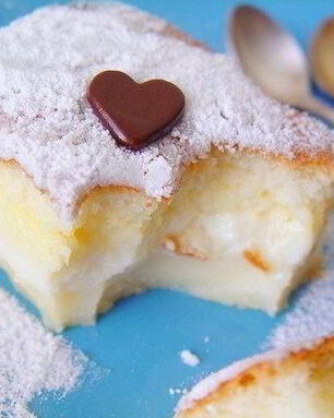 Пирожные с кремом