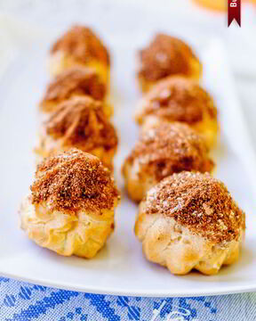 Пирожные Шу с белковым кремом по ГОСТу