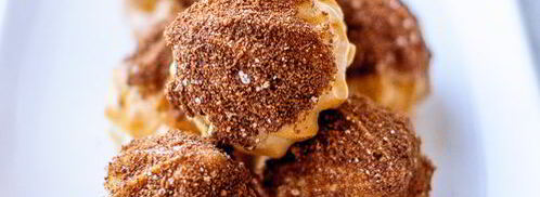 пирожные шу с белковым кремом по госту. Шаг 3