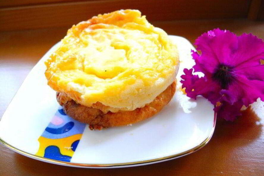 Рецепт пирожных творожных с португальским заварным кремом