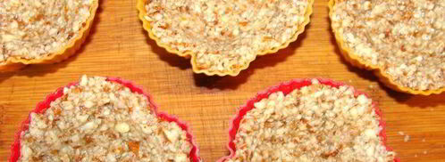 полезное миндальное пирожное с хурмой. Шаг 5