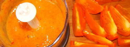 полезное миндальное пирожное с хурмой. Шаг 6