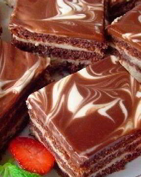 Праздничное пирожное День-Ночь