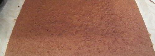 шоколадное медово-апельсиновое пирожное. Шаг 12