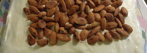 тыквенные пирожные с миндалем и соленой карамелью. Шаг 19