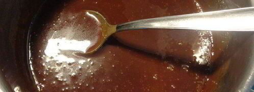 тыквенные пирожные с миндалем и соленой карамелью. Шаг 23