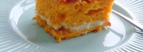 тыквенные пирожные с миндалем и соленой карамелью. Шаг 26