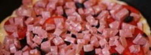 быстрая пицца на сковороде. Шаг 8