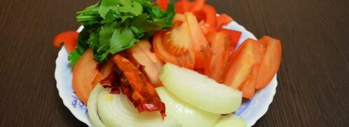 домашний турецкий лахмаджун пицца с фаршем. Шаг 7