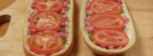 домашняя пицца на батоне. Шаг 8