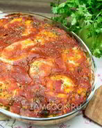 Пицца из баклажанов