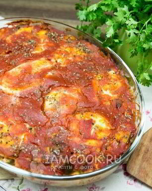 Пицца из баклажанов