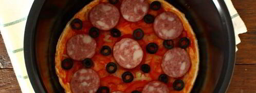 пицца из слоеного теста в мультиварке. Шаг 10