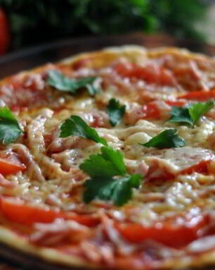 Пицца Минутка в микроволновой печи