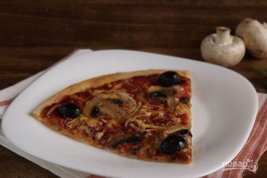 Рецепт пиццы на дому