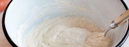 пицца на кефире на сковороде. Шаг 8