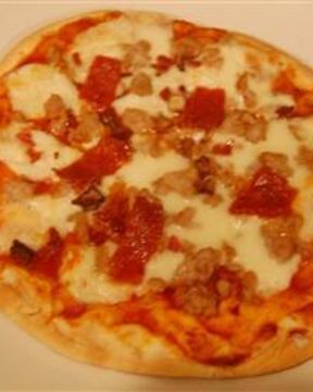 Пицца на лепешке пита