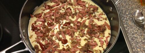 пицца на сковороде. Шаг 6