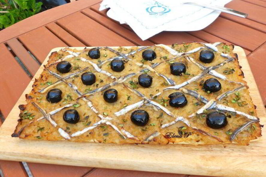 Рецепт пиццы с анчоусами