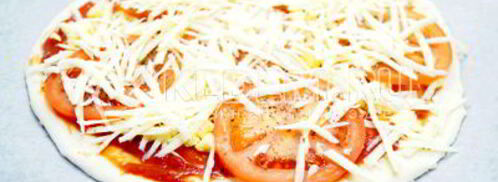 пицца с помидорами. Шаг 14