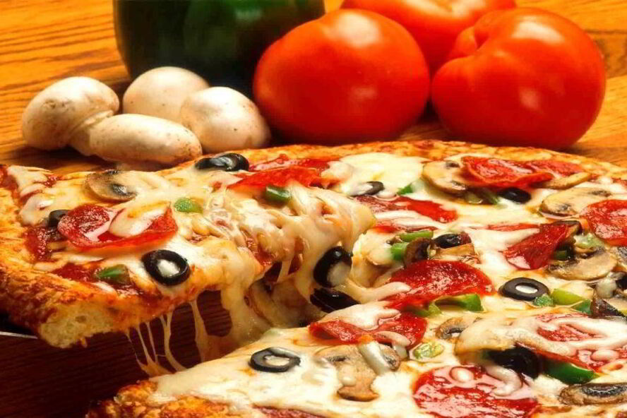 Рецепт пиццы в микроволновке