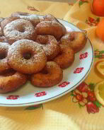 Апельсиновые пончики