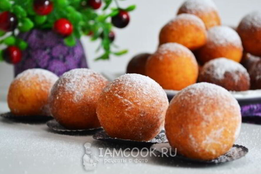 Рецепт быстрых пончиков