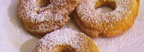 картофельные пончики в сахарной пудре. Шаг 9