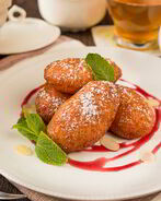 Мамины творожные пончики