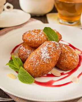 Мамины творожные пончики