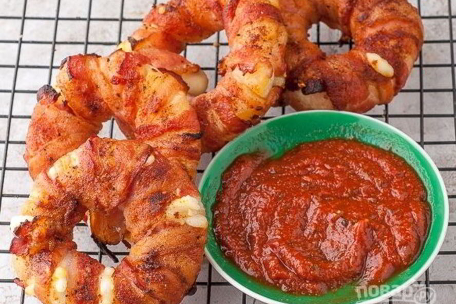 Рецепт оригинальных пончиков с беконом