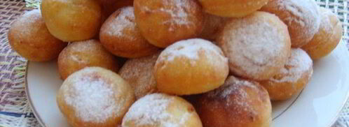 пончики картофельные со смородиновым соусом. Шаг 4