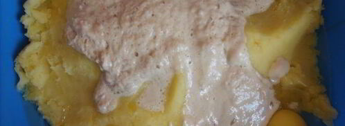 пончики картофельные со смородиновым соусом. Шаг 10