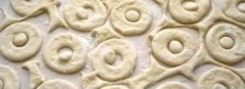 пончики на дрожжах жареные. Шаг 7