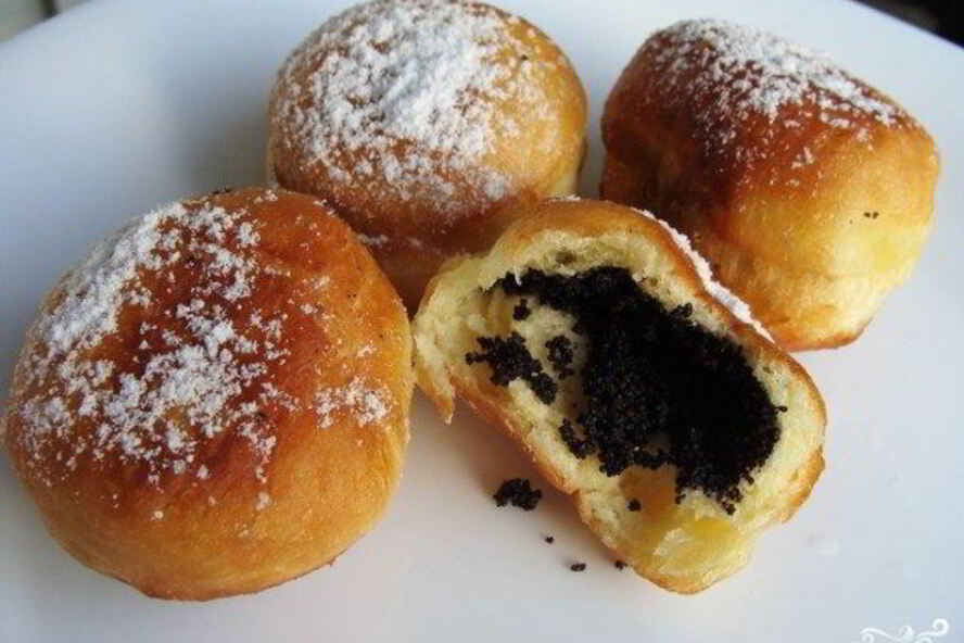 Рецепт пончиков с маком