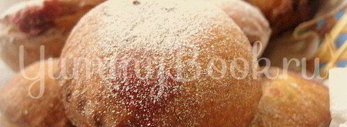 пончики с вишней. Шаг 7