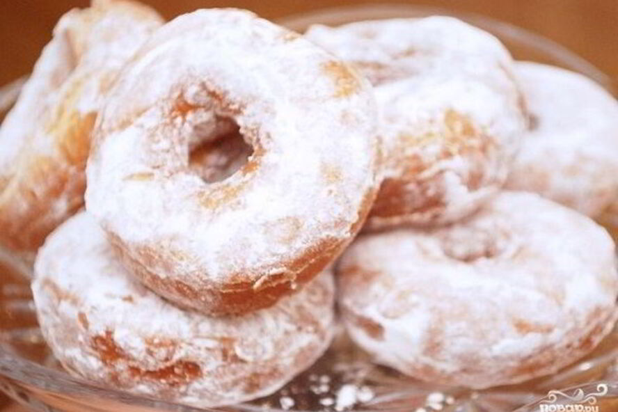 Рецепт пончиков во фритюре
